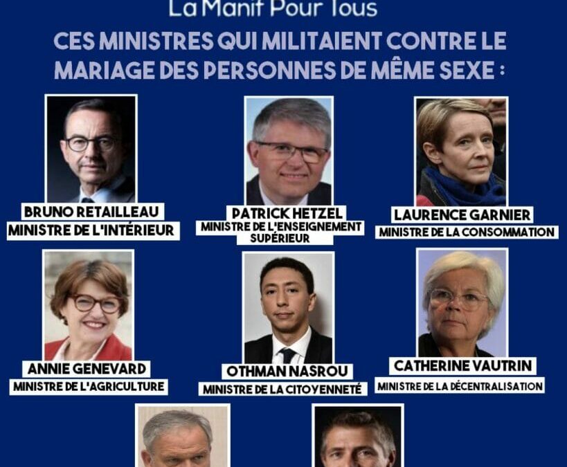 Brèvinfo du 24 Septembre – “Laïcité” ? “Communautarisme” ? Un gouvernement de la manif pour tous