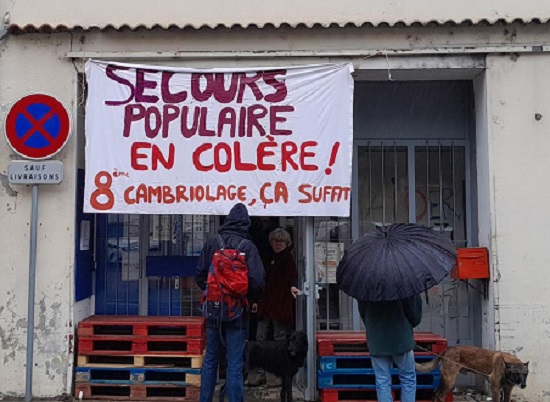 Cambriolages au Secours Populaire – Béziers 3 / Lodève 8
